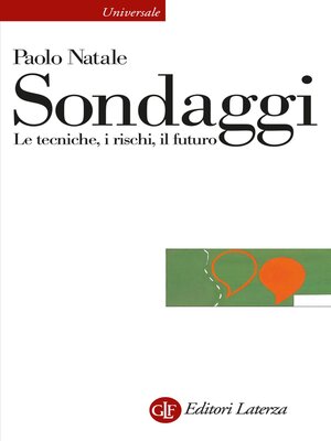 cover image of Sondaggi: Le tecniche, i rischi, il futuro